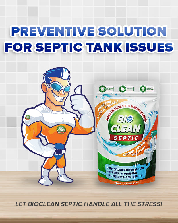 Bioclean Septic Tank Cleaning Powder (Double Pack)