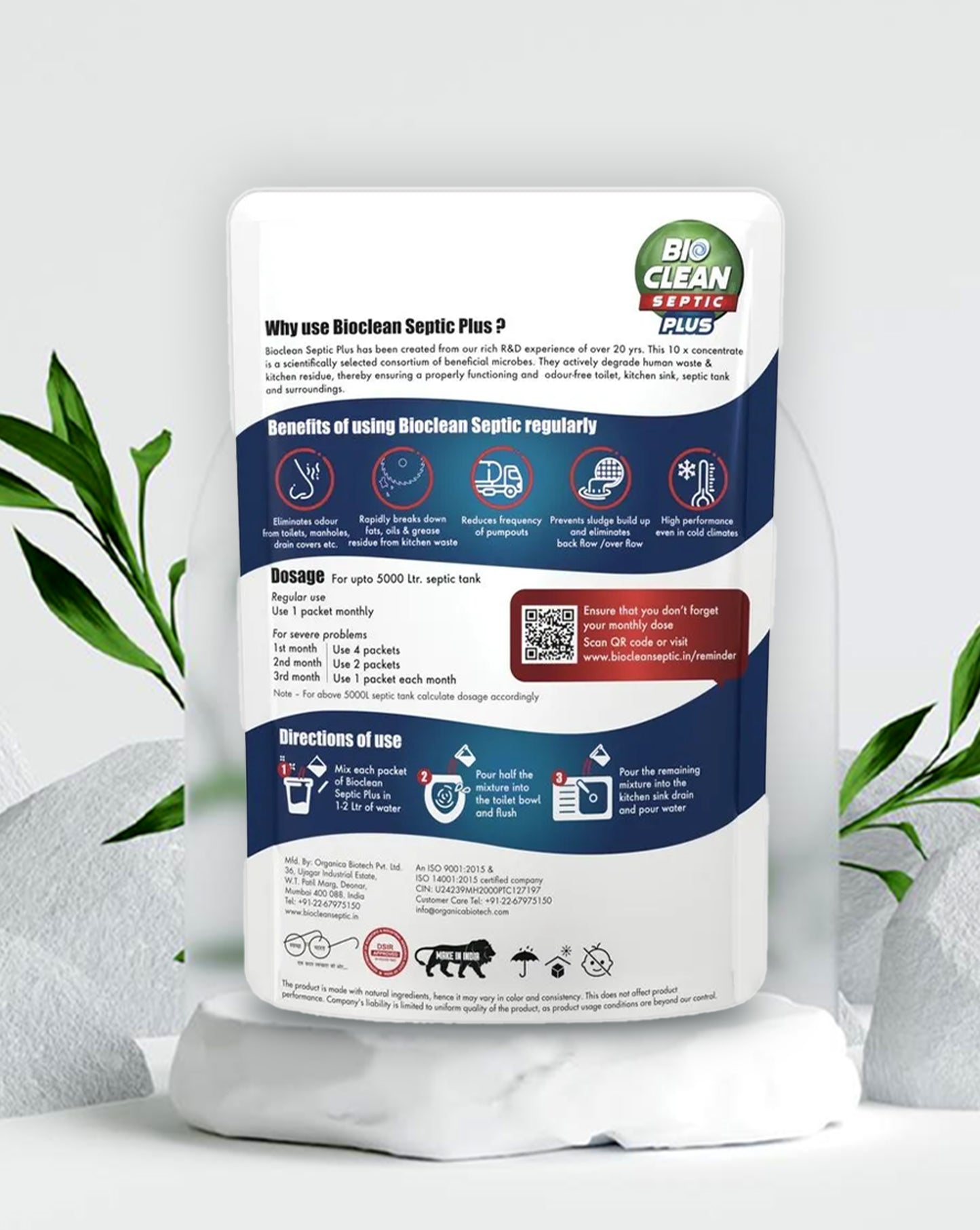 Bioclean Septic Plus (Single Pack)