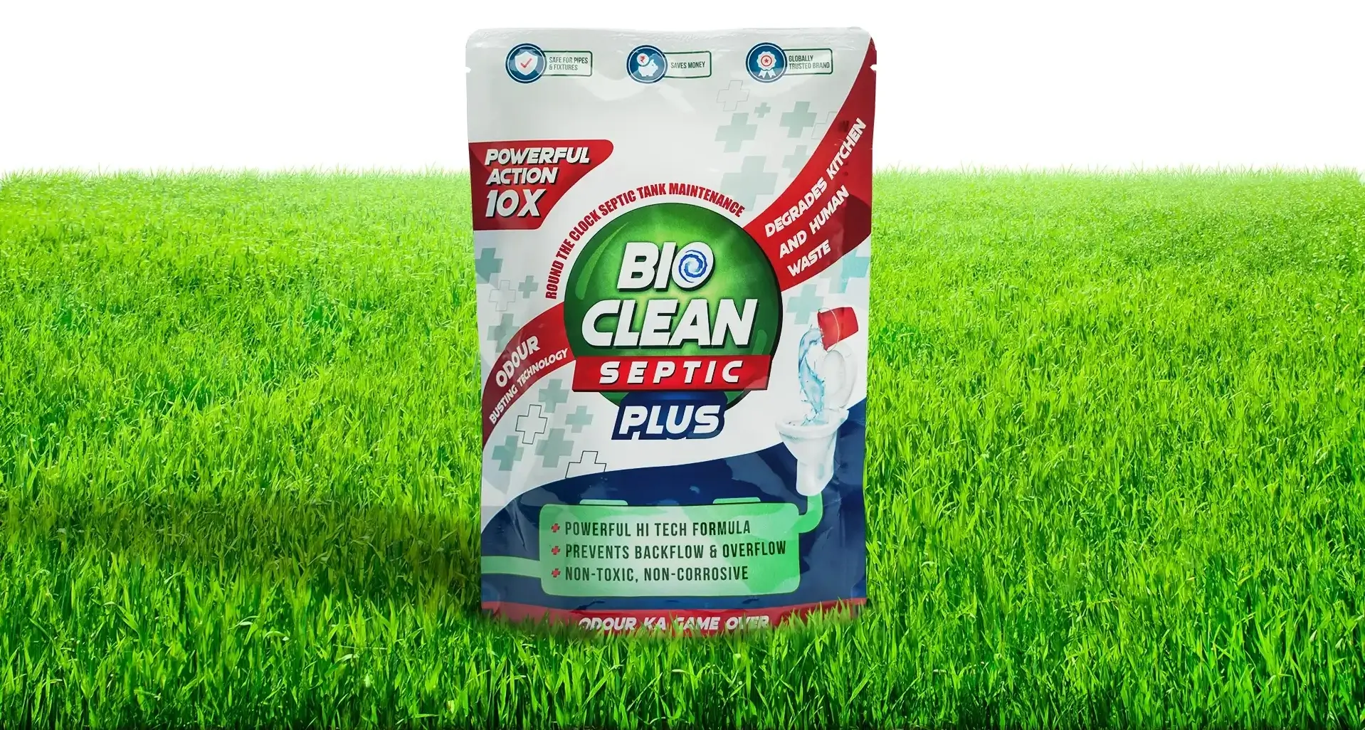 Bioclean Septic Plus Home Page Image